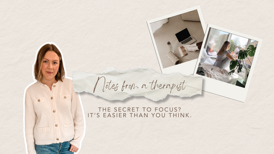Notes From A Therapist: Stay Focused with This Simple Habit Hack