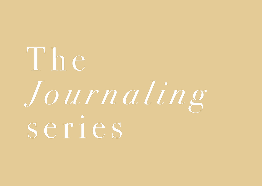 The Journaling Series: Time efficient ways to journal
