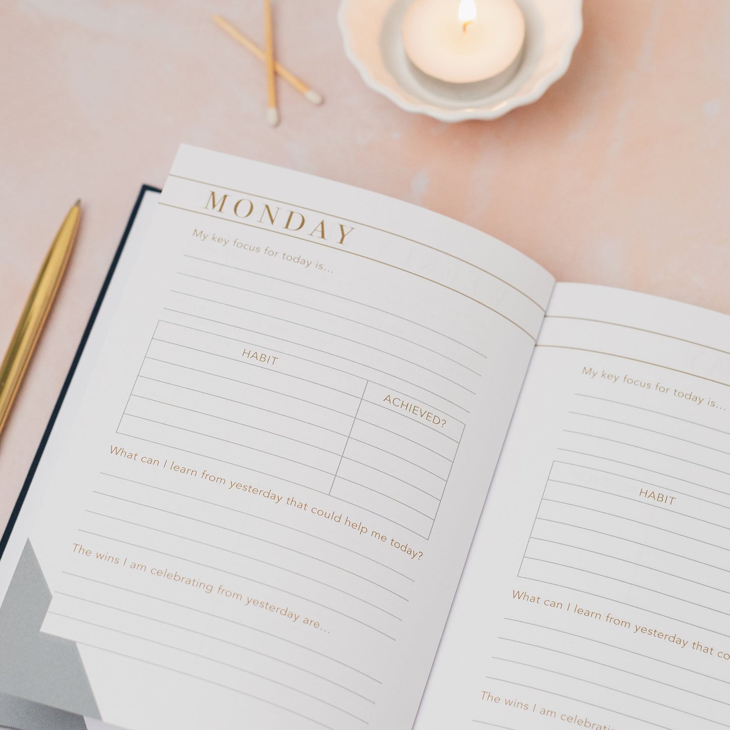 Habit Notes Journal