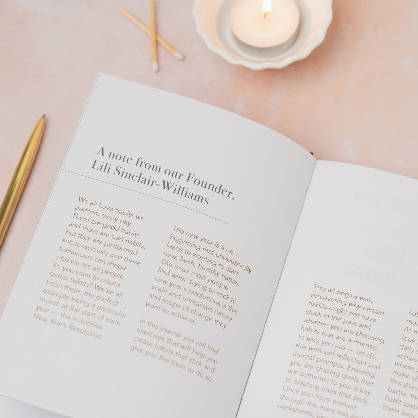 Habit Notes Journal