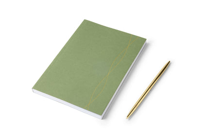 A5 Notebook  - Mid Green