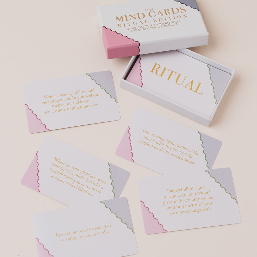 Mind Cards: Ritual Edition | Daily Rituals for Mindfulness & Self-Care ...