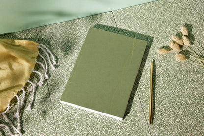 A5 Notebook  - Mid Green