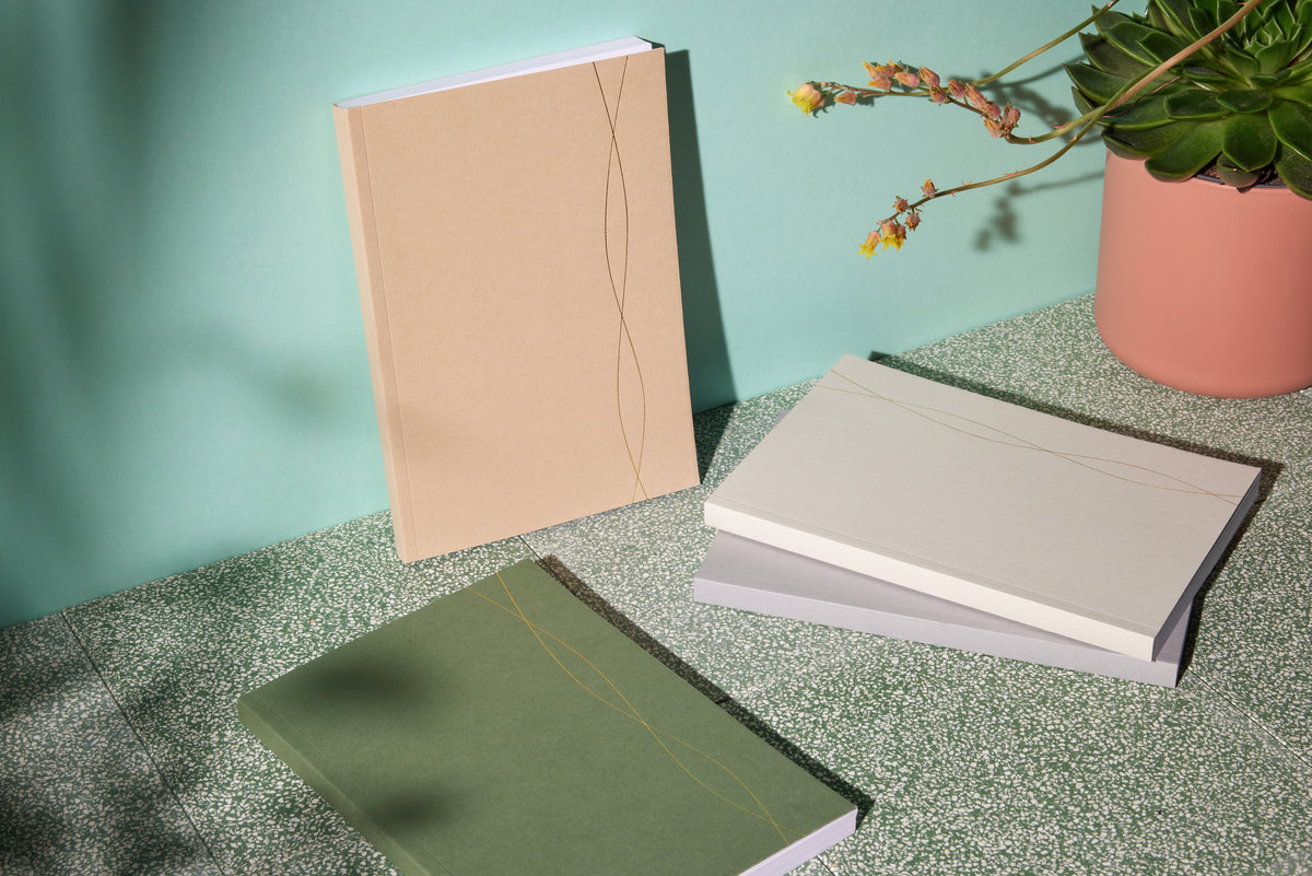 A5 Lined Notebook - Mid Green – LSW London