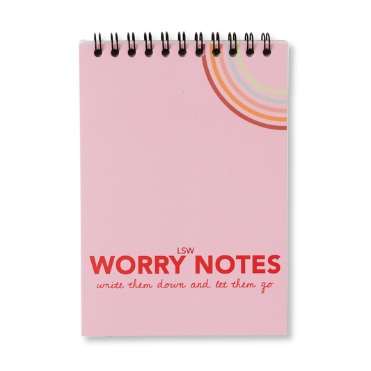 Worry Note Wellbeing Journals for Mindfulness, Stress Relief & Self-Care | LSW London