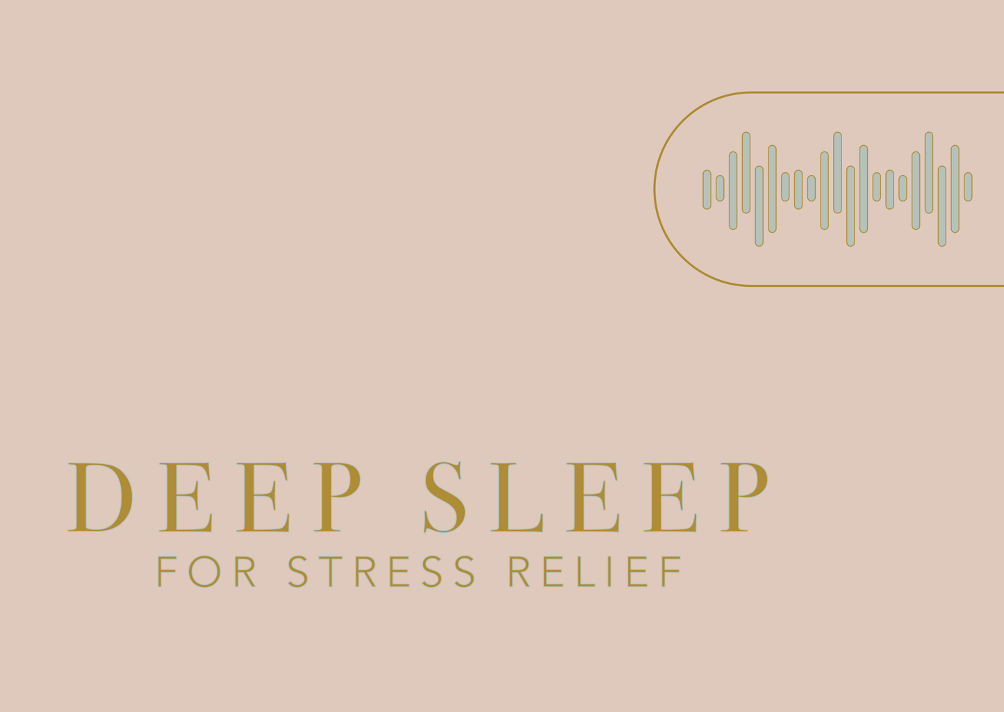 Deep sleep for stress relief - Hypnotherapy Recording