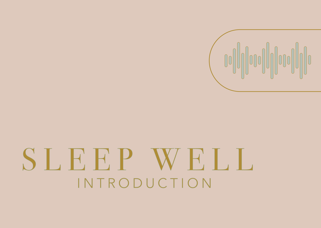 Sleep Well Introduction - Hypnotherapy Recording